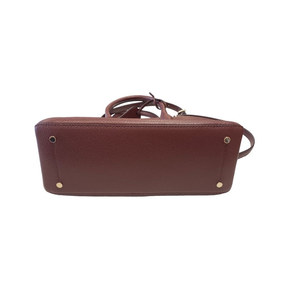 NWT Kate Spade Eva Small Top Zip Satchel in Cherrywood Red - Picture 11 of 14